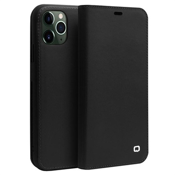Qialino Classic Huawei Mate 9 Læderpung - Sort