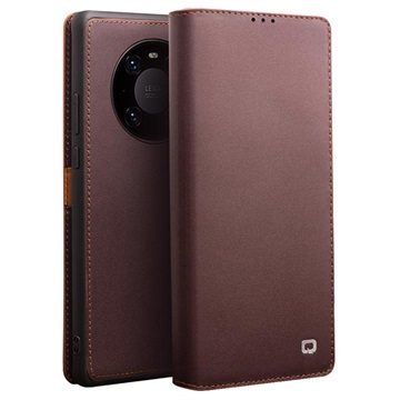 Qialino Classic Huawei Mate 9 Læderpung - Sort