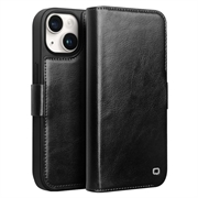 Qialino Classic Huawei Mate 9 Læderpung - Sort