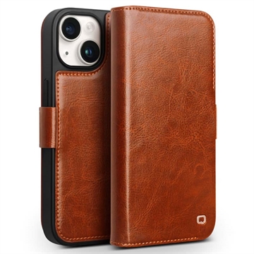 Qialino Classic Huawei Mate 9 Læderpung - Sort
