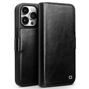 Qialino Classic Huawei Mate 9 Læderpung - Sort