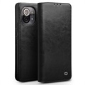 Qialino Classic Huawei Mate 9 Læderpung - Sort