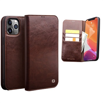 Qialino Classic Huawei Mate 9 Læderpung - Sort