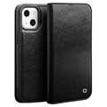 Qialino Classic Huawei Mate 9 Læderpung - Sort
