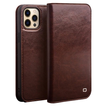 Qialino Classic Huawei Mate 9 Læderpung - Sort