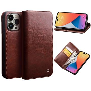 Qialino Classic Huawei Mate 9 Læderpung - Sort