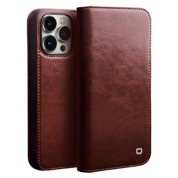 Qialino Classic Huawei Mate 9 Læderpung - Sort