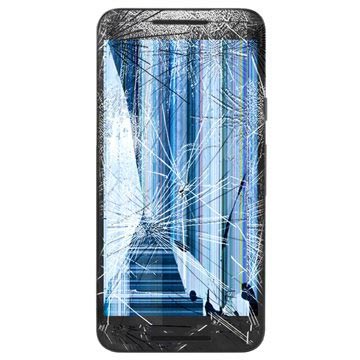 LG Nexus 5X LCD Display & Touchskærm Reparation - Sort