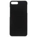 iPhone 7 Plus Gummiagtig Cover - Sort