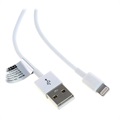 Apple MD818ZM/A Lightning / USB Kabel - iPhone 6 / 6S, iPad Mini 4 - Hvid - 1m