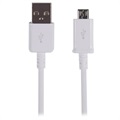 Samsung ECB-DU4EWE MicroUSB Kabel - 1.5m - Hvid