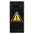 Samsung Galaxy S6 Edge Bag Cover Reparation - Guld