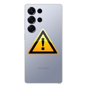 Samsung Galaxy S6 Edge Bag Cover Reparation - Guld