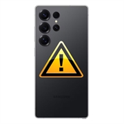 Samsung Galaxy S6 Edge Bag Cover Reparation - Guld