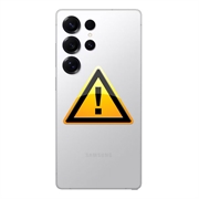 Samsung Galaxy S6 Edge Bag Cover Reparation - Guld