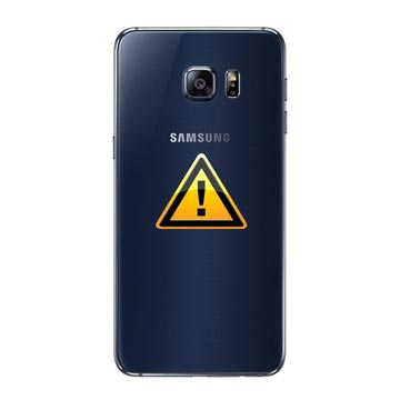 Samsung Galaxy S6 Edge Bag Cover Reparation - Guld