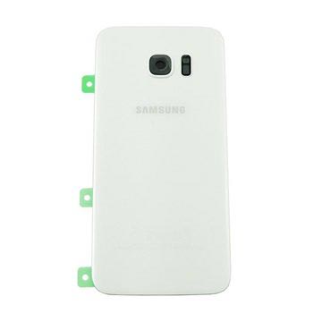 Samsung Galaxy S7 Edge Bag Cover - Hvid