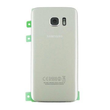 Samsung Galaxy S7 Bag Cover - Sølv
