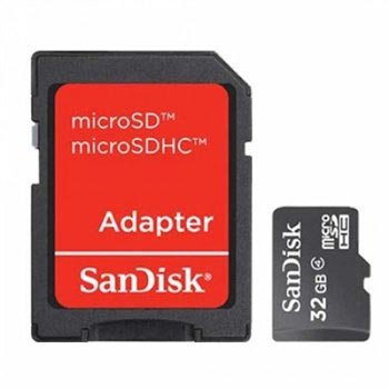 SanDisk Micro SDHC Kort - 32GB