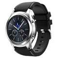Silicone Sport Samsung Gear S3 Armbånd - Sort