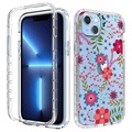 Anti-Slip iPhone 7 Hybrid Cover - Sort