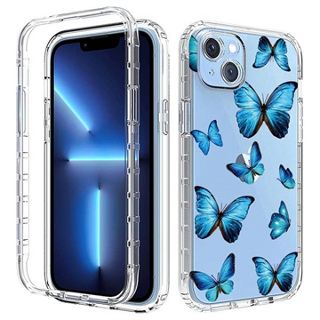 Anti-Slip iPhone 7 Hybrid Cover - Sort