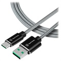 4smarts RapidCord FlipPlug USB Type-C Kabel - 2m - Grå