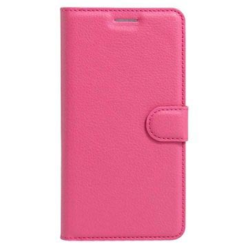Textured iPhone 7 Pung - Hot Pink