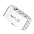 Forever BS-700 Bluetooth-højtaler & RGB LED Lampe med Vækkeur