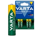 Varta Ready2Use Genopladelige AAA Batterier - 800mAh