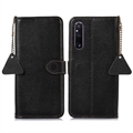 Qialino Classic Huawei Mate 9 Læderpung - Sort