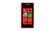 HTC Windows Phone 8X CDMA Tasker og etuier