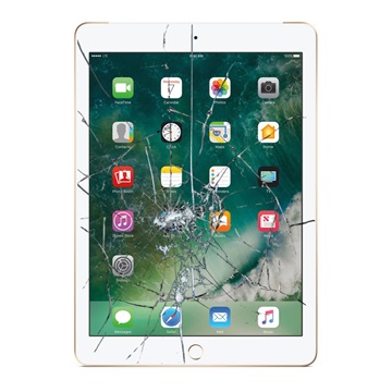 iPad Air Display Glas & Touch Screen Reparation - Sort