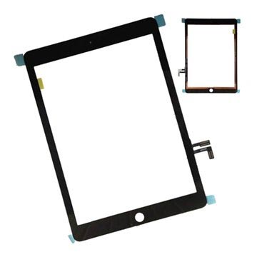 iPad Air Display Glas & Touch Screen - Sort