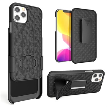Belt Clip Hybrid iPhone 7 Plus Cover - Sort