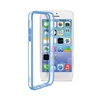 iPhone 5C Puro Bumper - Gennemsigtig / Blå