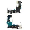 iPhone 5S Opladerforbindelse Flex Kabel - Hvid
