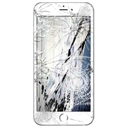 iPhone 6 Plus LCD Display & Touch Screen Reparation - Hvid - Høj Kvalitet